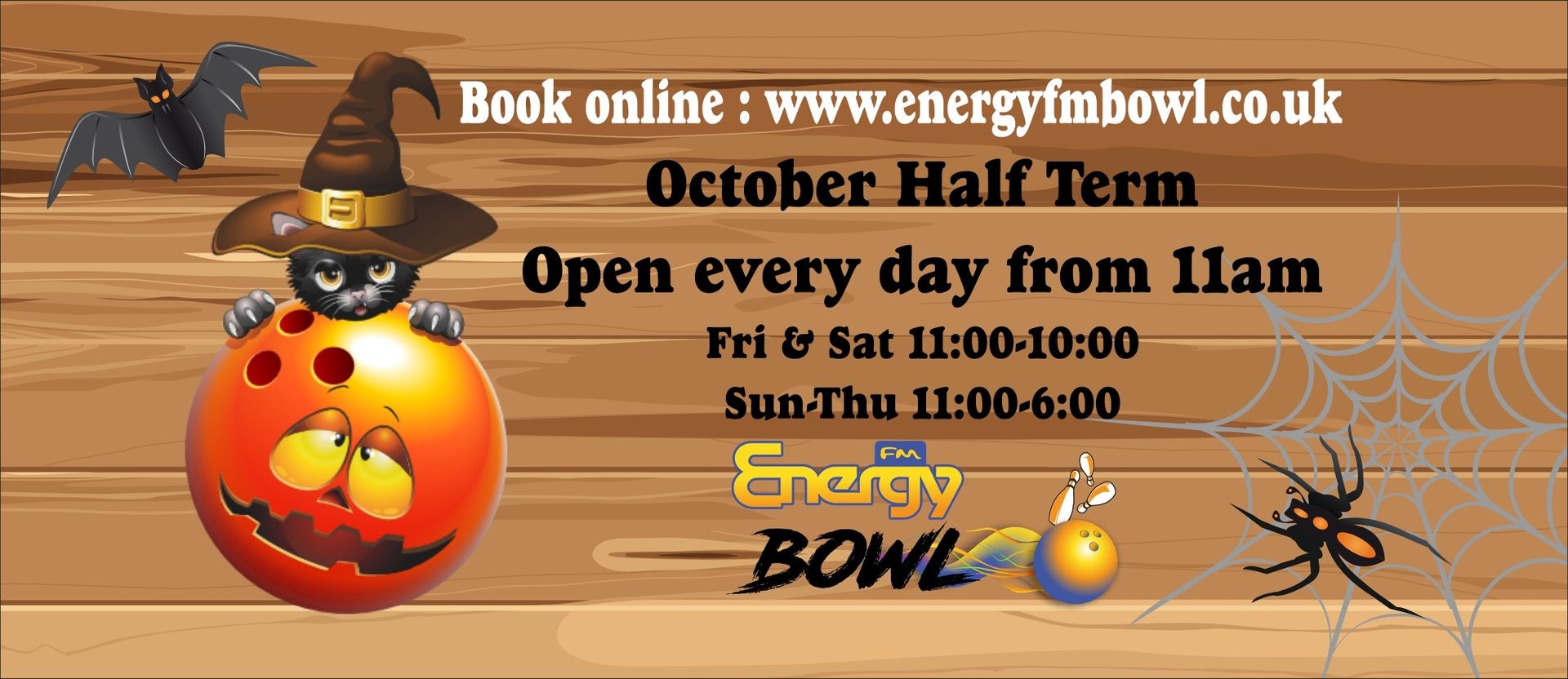 Energy FM Bowl October Half Term